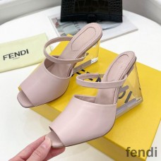 Fendi First Sandals Women Calf Leather Pink